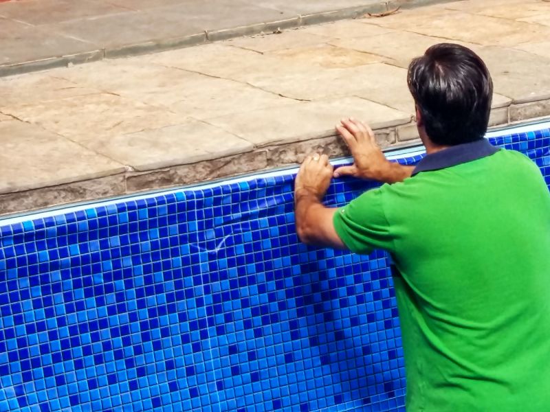 Cracked Pool Shell Repair